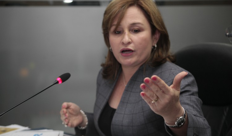 Kenia Isolda Porcell, procuradora general de la nación.