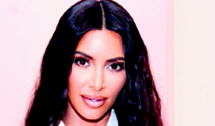Kim Kardashian.