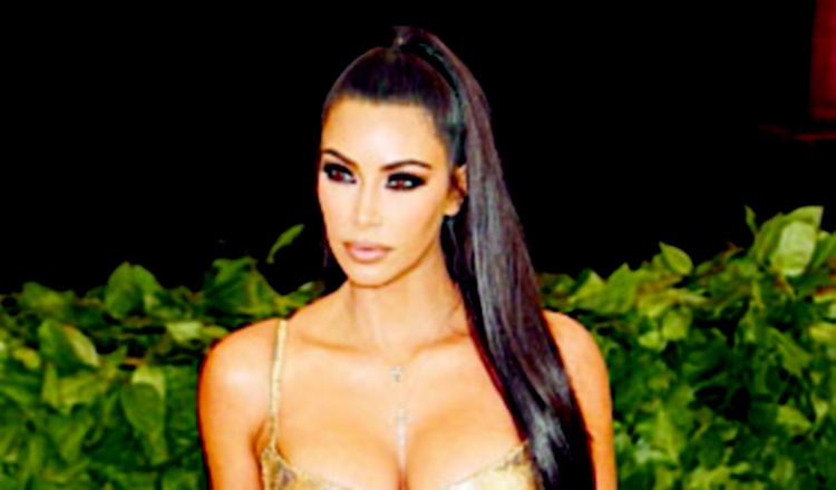 Kim Kardashian.