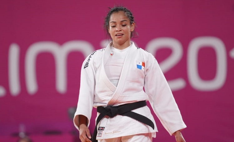 Kristin Jiménez derrotó a Brillith Gamarra de Perú por 1-0. Foto Cop