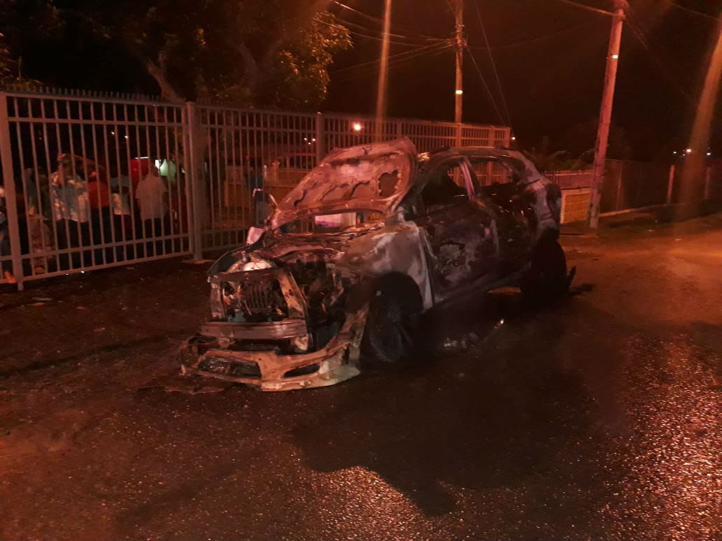 Se investigan las causas del fuego en La Chorrera. 