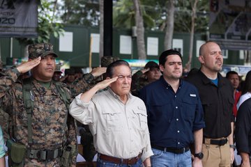 Laurentino Cortizo administra el poder político del país desde el 1 de julio. Foto: Senafront.