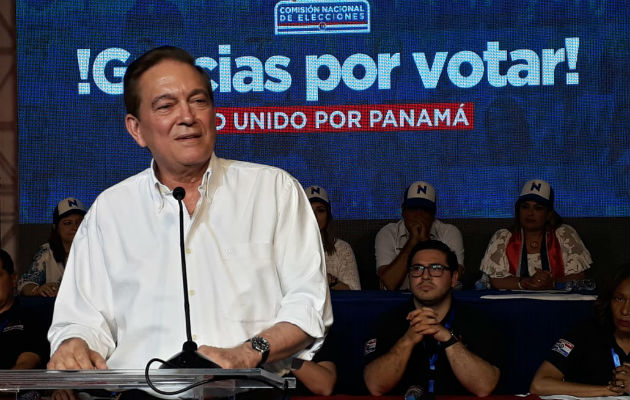 Laurentino Cortizo, candidato presidencial por el PRD. 