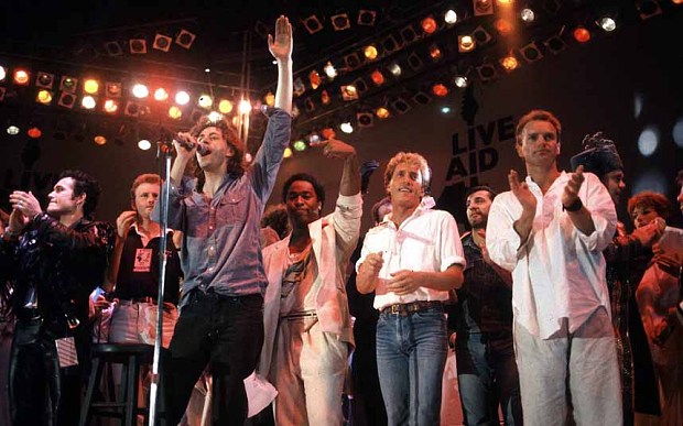 Live Aid fue una iniciativa del cantante y actor Bob Geldof. Foto: Archivo