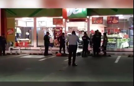 Roban en Llano Bonito. 