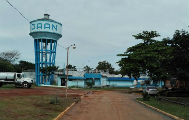 El mal tiempo ha ocasionado una baja en la producción  de agua potable.