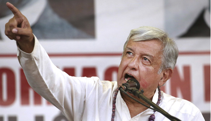 Andrés Manuel López Obrador, desde su elección ha realizado varas apariciones públicas y ha causado revuelo. FOTO/AP
