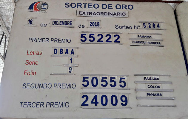 Sorteo Extraordinario contaba con una bolsa de 5.8 millones de dólares en premios e incentivos. Foto/Cortesía