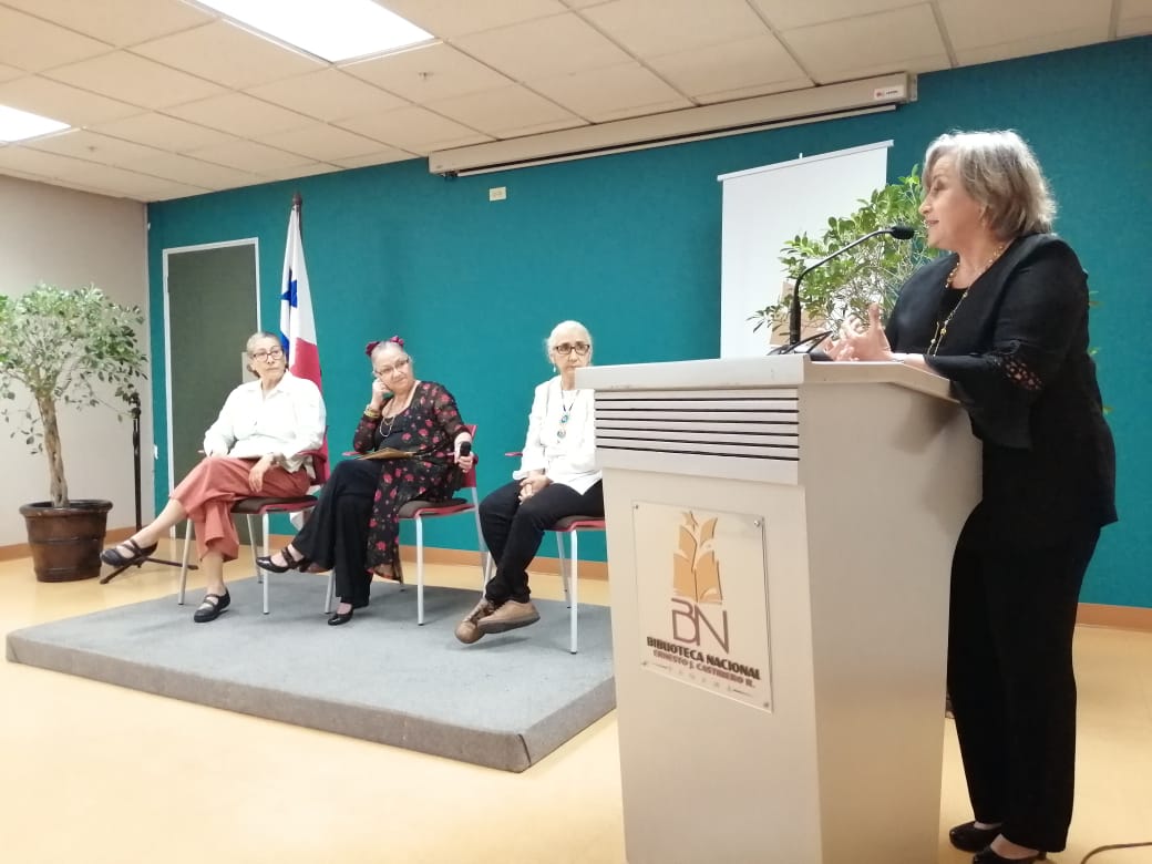 Delia Cortés, Luz Lezcure, Consuelo Tomás y Leonor Calderón. Foto: Cortesía.