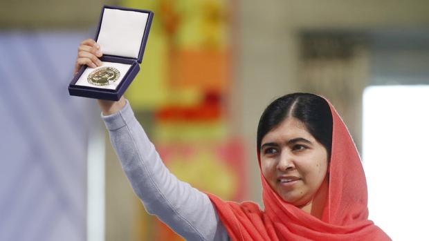 Malala Yousafzai, es la paquistaní que en 2014 se convirtió en la persona más joven en ganar el Premio Nobel de la Paz.FOTO/EFE