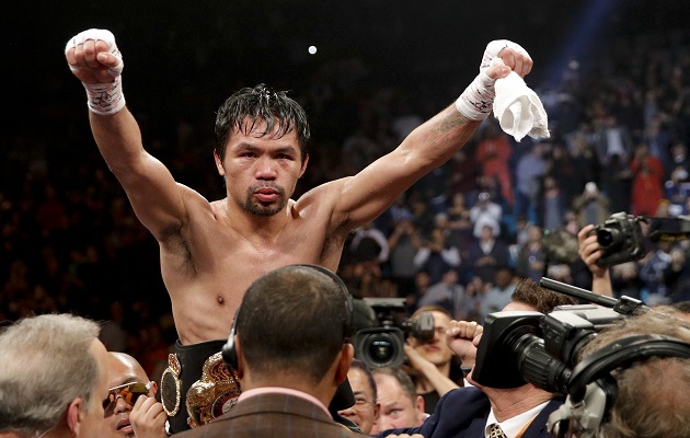 Manny demostró que le queda mucho boxeo.