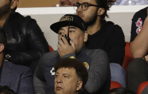 Diego Maradona. Foto:AP