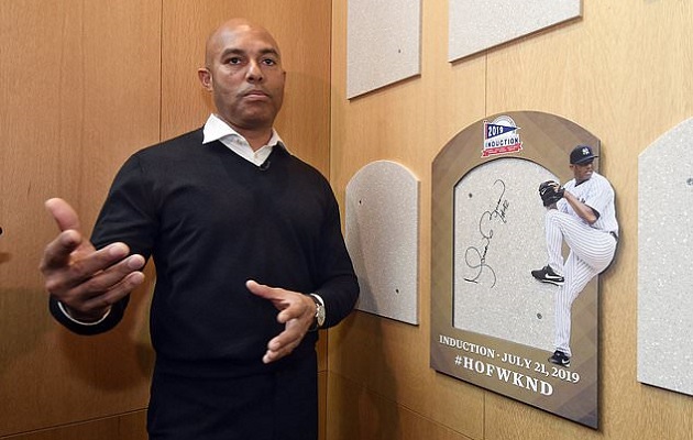 Mariano Rivera fue elegido al Salón de la Fama este año.