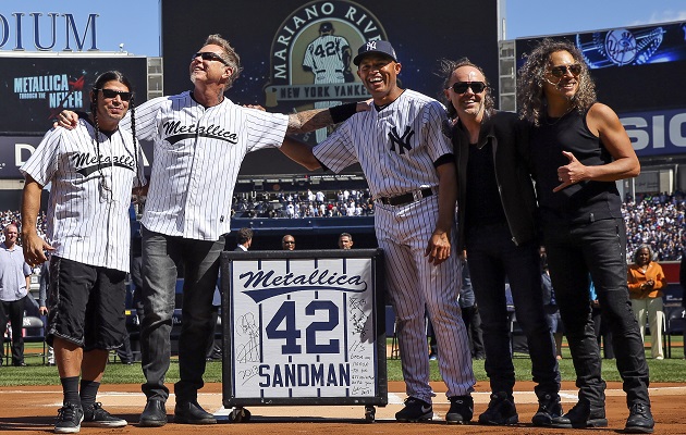 Metallica participó en el homenaje a Mariano en 2013.