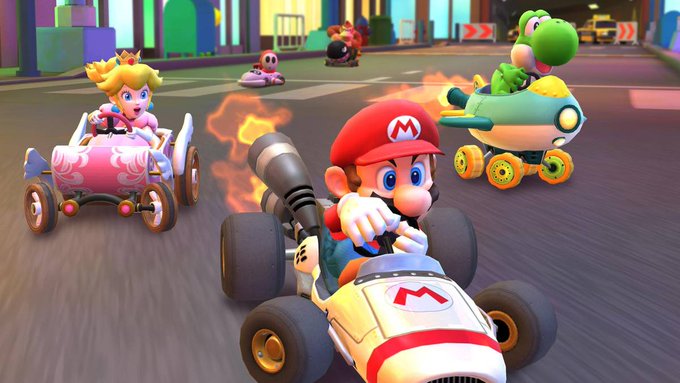Ya puedes jugar Mario Kart Tour en tu celular, el popular juego de carreras de Nintendo.  