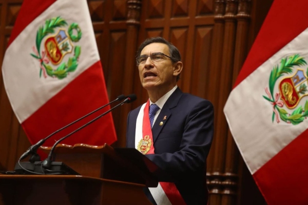 martín Vizcarra dijo que asumió el Gobierno en una 