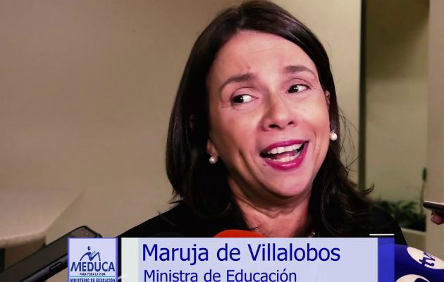 La ministra de Educación, Maruja Gorday de Villalobos manifestó que con esta línea de apoyo se busca brindarle ayuda a los jóvenes.