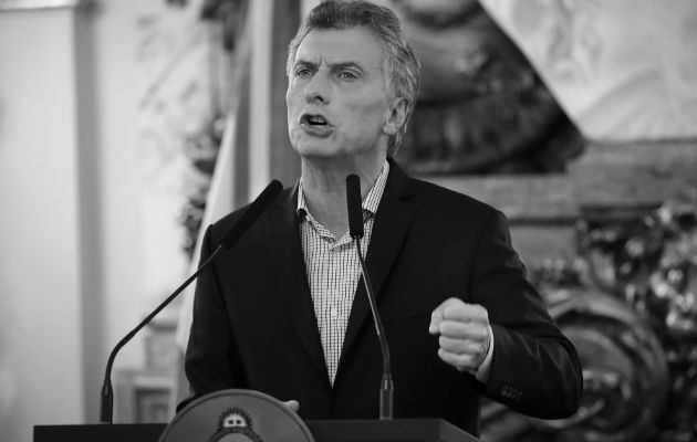 Mauricio Macri, como buen político, tiene su perfil mesiánico y asegura estar protagonizando “un cambio histórico”.  Foto: Archivo.