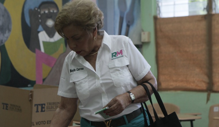 Mayín Correa es la suplente de Ricardo Martinelli. /Foto Víctor Arosemena