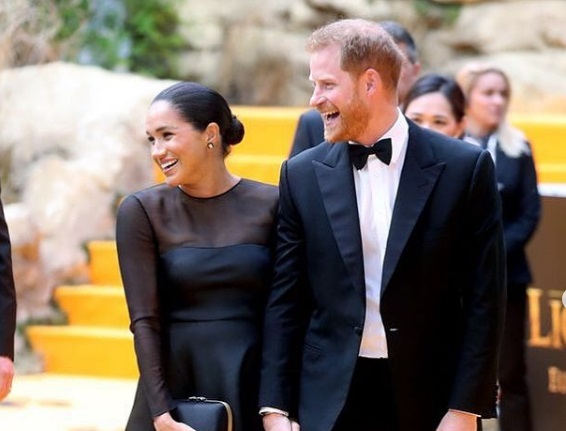 Meghan y Harry. Foto: Instagram