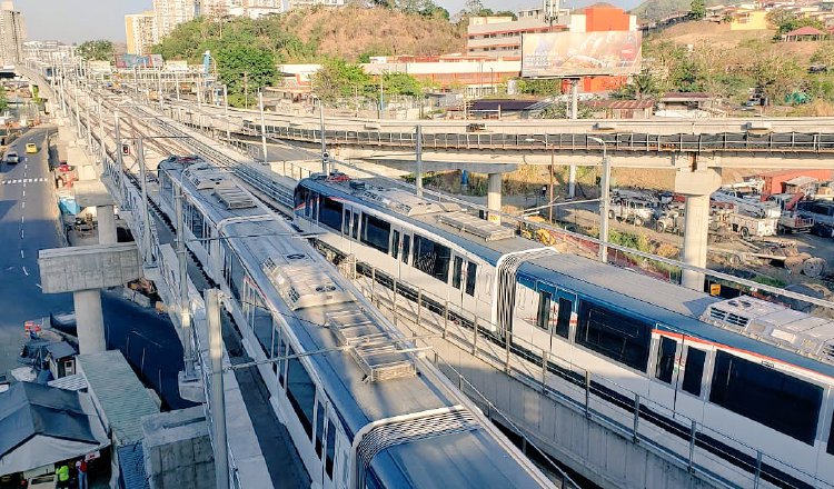 Trabajos avanzan en el recorrido de la Línea 2. /Foto Cortesía