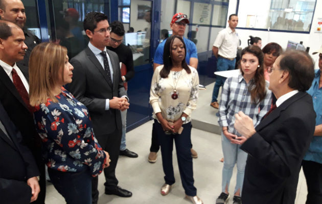 La Comisión recorrió las instalaciones centrales.