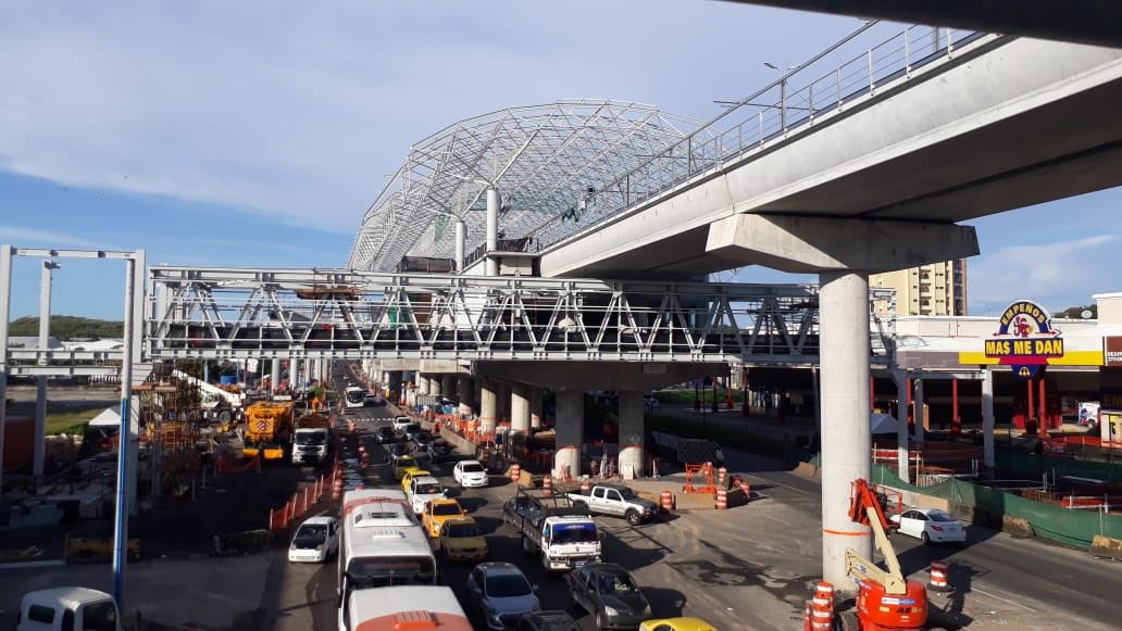 La Línea 2 del metro estará operando para los días la JMJ. Foto: @elmetrodepanama