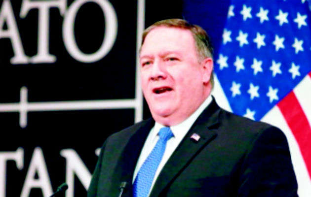 Secretario de Estado de Donald Trump, Mike Pompeo. 