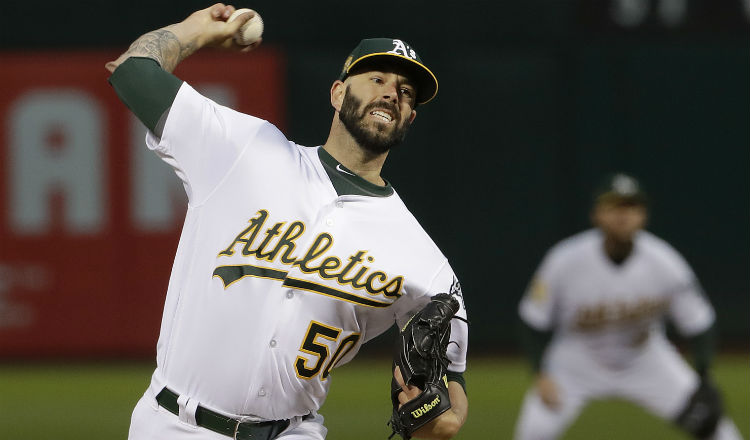 Mike Fiers tuvo una foja de 5-2 y una efectividad de 3.74 en 10 salidas. Foto AP