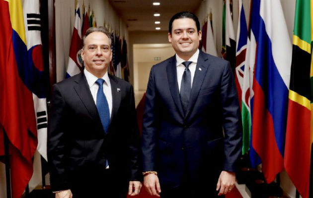 Ministro designado, Alejandro Ferrer, y vicepresidente José Carrizo Foto: José Gabriel Carrizo