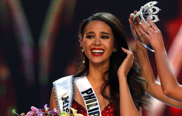 Miss Universo 2018, la filipina Catriona Gray. Foto/EFE