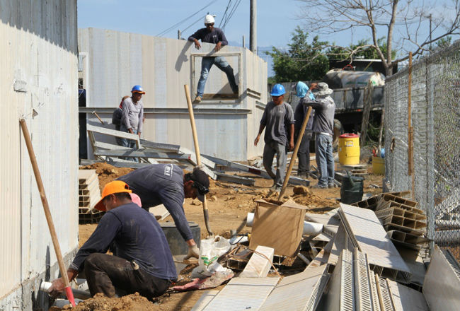 Luego de construir 35 casas la empresa ASC Panamá se declaró en quiebra. Foto: Panamá América.