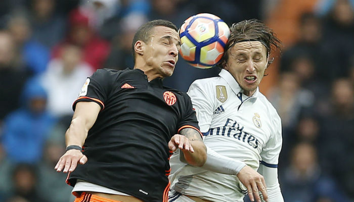 Luka Modric (Der.) . Foto:AP