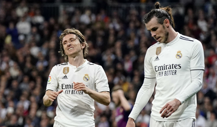Luka Modric junto a Gareth Bale Foto AP