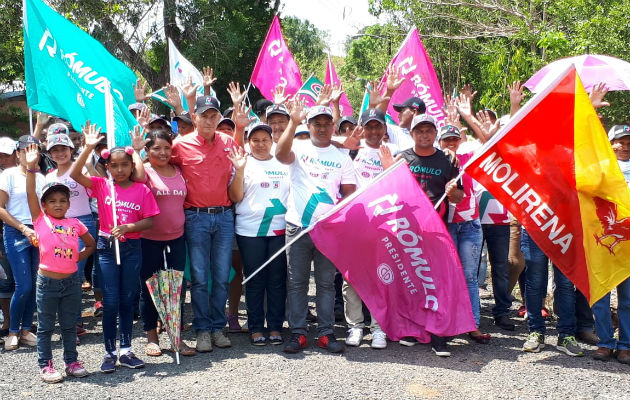 Con el apoyo de estos dirigentes del Molirena se fortalece aún más la candidatura presidencial de Rómulo Roux.