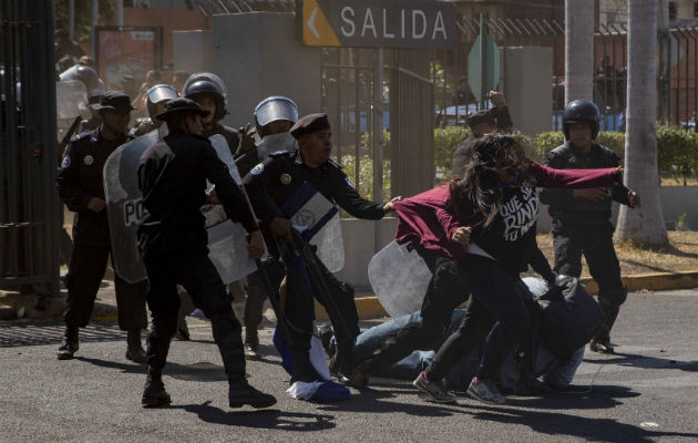 Las protestas contra el gobierno de Daniel Ortega se han generalizado. Foto. EFE.