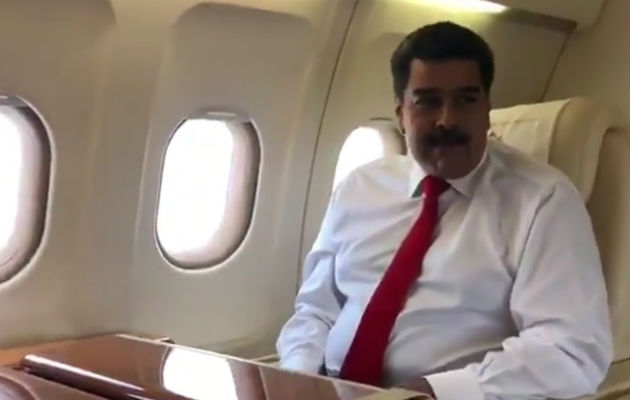 Presidente de Venezuela llega a Nueva York. Foto/Cortesía