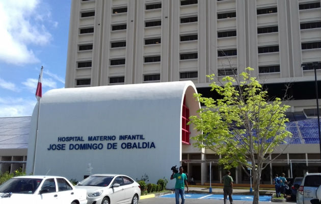 Hospital materno infantil José Domingo de Obaldía en David, Foto: Mayra Madrid. 