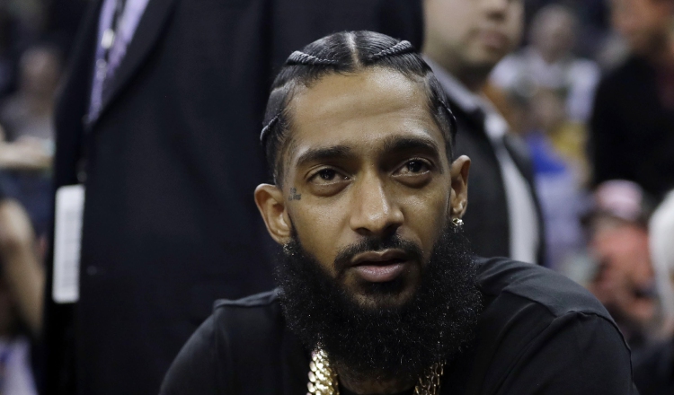 Nipsey Hussle. AP