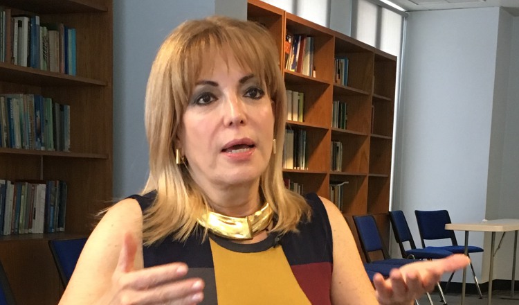 Nivia Rossana Castrellón, presidenta de la Junta Nacional de Escrutinio (JNE) 2019. Foto de Juan Carlos Lamboglia