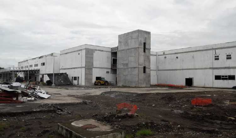 Así marcha la construcción del hospital de Bugaba, en Chiriquí. José Vásquez