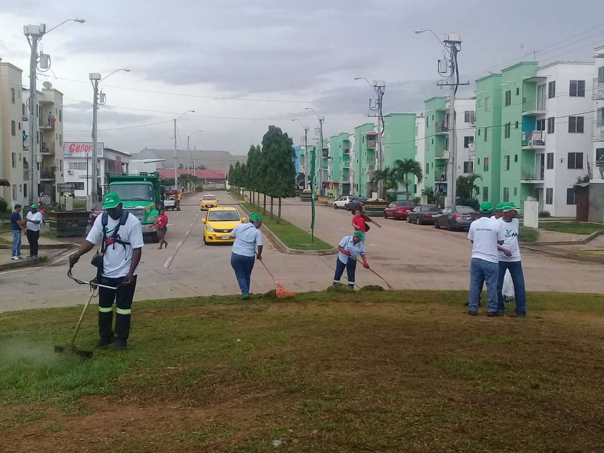Recolección de basura en Curundú.