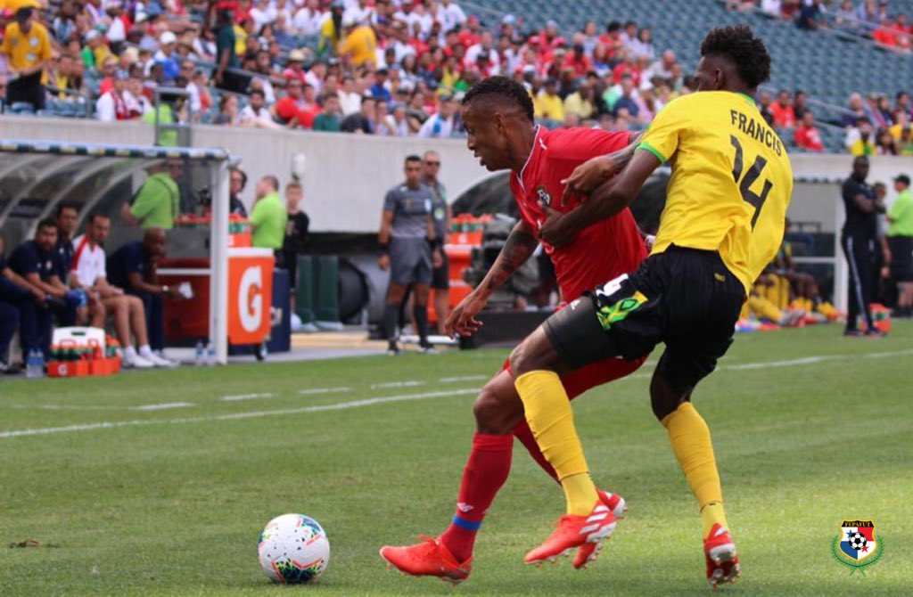 Panamá  enfrenta a Jamaica. Foto: @Fepafut