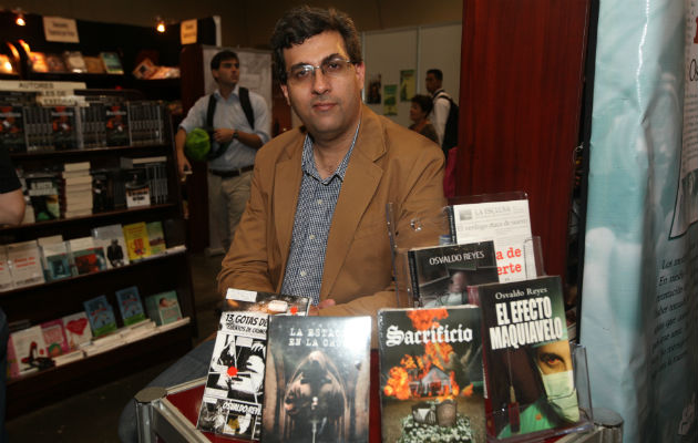 Osvaldo Reyes, autor de novela negra. Foto: Archivo