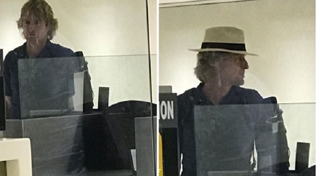 Owen Wilson en Panamá. Foto: Twitter