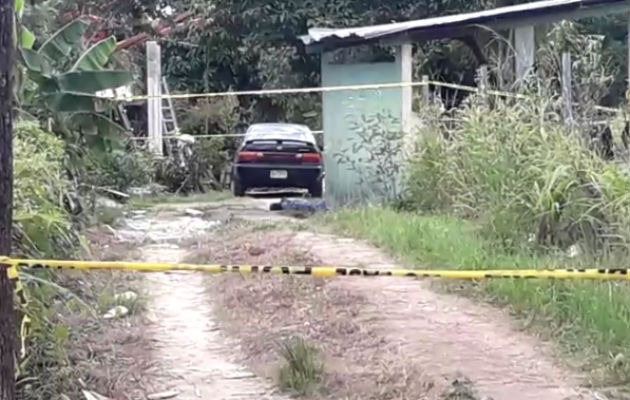 El homicidio se registró cerca de la cancha de fútbol en el sector 2 de Pacora.