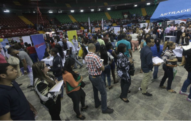 Hasta marzo del 2019, la tasa de desempleo en Panamá se ubica en 6.4%, las más alta en los últimos años. Archivo