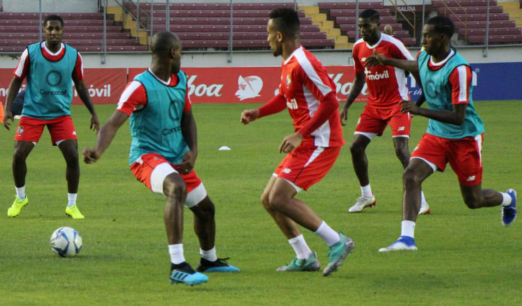 Entrenamientos de la selección de Panamá. Foto @Fepafut