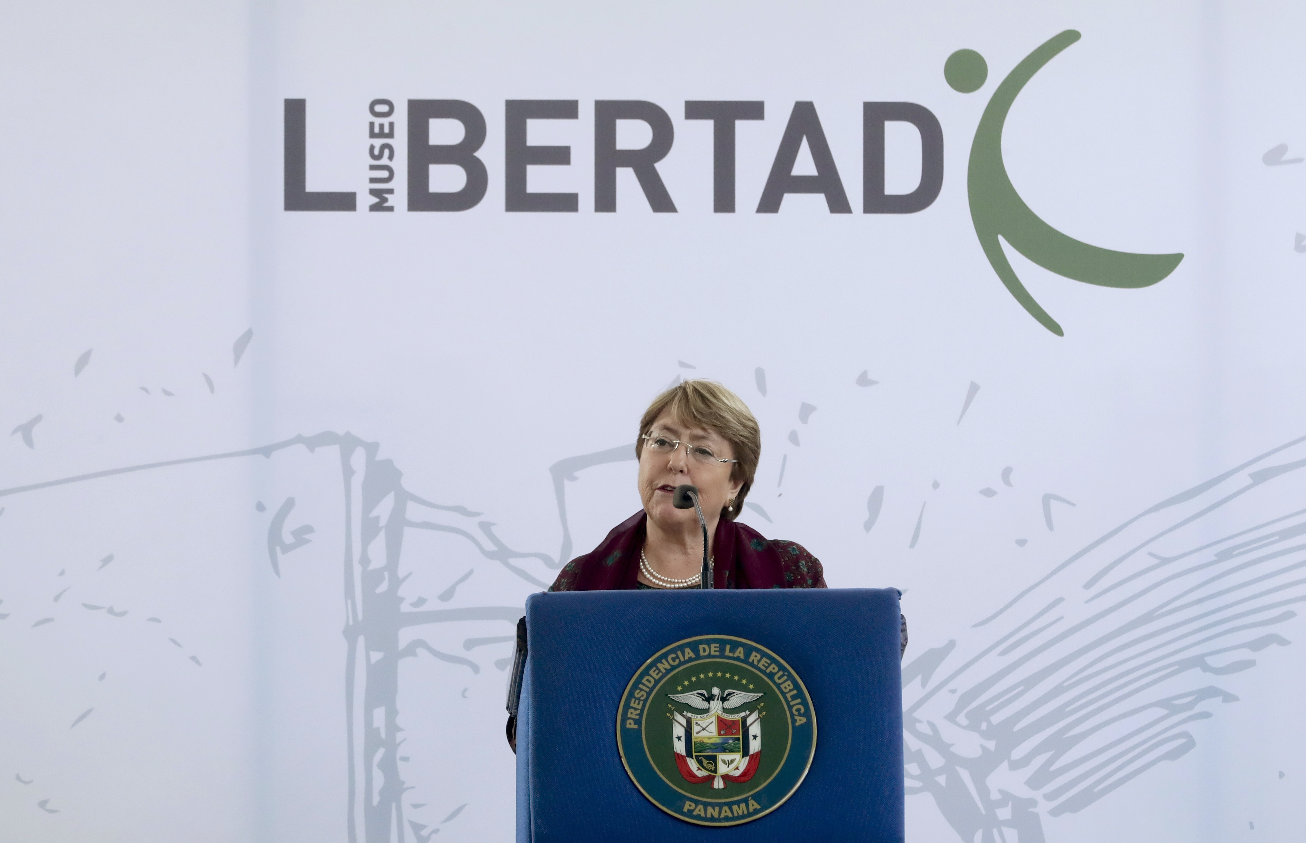La Alta Comisionada de las Naciones Unidas para los Derechos Humanos, Michelle Bachelet, inauguró hoy oficialmente el Museo de la Libertad y los Derechos Humanos en Panamá.