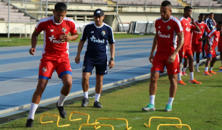 Entrenamientos de la selección en el segundo microciclo. Foto @Fepafut